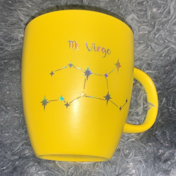 Yellow Virgo Constellation Mug - Picture 2 of 5